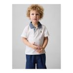 GAP Erkek Bebek Beyaz Organik Pamuk Polo T-Shirt