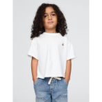 Gap Erkek Bebek Beyaz Oversize T-Shirt - 5 Yaş