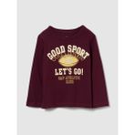 Gap Erkek Bebek Bordo Mix & Match Grafik Baskılı T-Shirt - 6 - 12 Ay