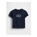 GAP Erkek Bebek Gap Logo T-Shirt Lacivert
