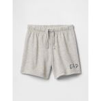 Gap Erkek Bebek Gri Gap Logo Havlu Kumaş Relaxed Pull-On Şort - 5 Yaş