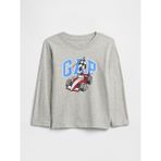 Gap Erkek Bebek Gri Gap Logo T-Shirt - 6 - 12 Ay
