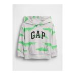 GAP Erkek Bebek Gri Relaxed Logo Fransız Havlu Kumaş Sweatshirt