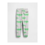GAP Erkek Bebek Gri Relaxed Logo Pull-On Fransız Havlu Kumaş Jogger Eşofman Altı