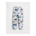 GAP Erkek Bebek Gri Relaxed Logo Pull-On Jogger Eşofman Altı