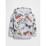 Gap Erkek Bebek Gri Relaxed Logo Sweatshirt - 6 - 12 Ay