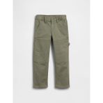 Gap Erkek Bebek Haki Original Straight Carpenter Jean Pantolon - 5 Yaş - Yeşil