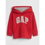 Gap Erkek Bebek Kırmızı Gap Logo Fransız Havlu Kumaş Sweatshirt - 18 - 24 Ay