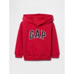 Gap Erkek Bebek Kırmızı Gap Logo Relaxed Havlu Kumaş Sweatshirt - 3 Yaş