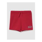 GAP Erkek Bebek Kırmızı Logo Havlu Kumaş Relaxed Pull-On Şort