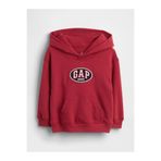GAP Erkek Bebek Kırmızı VintageSoft Terry Sport Logo Sweatshirt