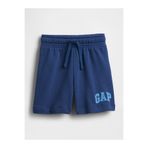 GAP Erkek Bebek Koyu Mavi Logo Pull-On Fransız Havlu Kumaş Şort
