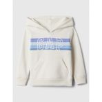 Gap Erkek Bebek Krem Gap Logo Fleece Sweatshirt - Beyaz - 6 - 12 Ay