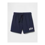 GAP Erkek Bebek Lacivert Gap Logo Havlu Kumaş Relaxed Pull-On Şort