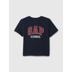 Gap Erkek Bebek Lacivert Gap Logo T-Shirt - 4 Yaş