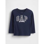 Gap Erkek Bebek Lacivert Gap Logo T-Shirt - 5 Yaş