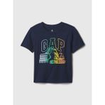 Gap Erkek Bebek Lacivert Mix And Match Grafikli T-Shirt - 6 - 12 Ay