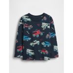 Gap Erkek Bebek Lacivert Mix & Match Baskı Detaylı T-Shirt - 6 - 12 Ay