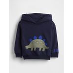 Gap Erkek Bebek Lacivert Vintagesoft Dino-Pocket Sweatshirt - 6 - 12 Ay