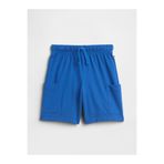 GAP Erkek Bebek Mavi BabyGap Pull-On Jersey Kargo Şortları