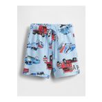 GAP Erkek Bebek Mavi Gap Logo Relaxed Pull-On Şort