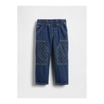 GAP Erkek Bebek Mavi Pull-On Baggy Carpenter Jean Pantolon