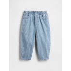 Gap Erkek Bebek Mavi Pull-On Barrel Jean Pantolon - 3 Yaş