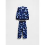 Gap Erkek Bebek Mavi Sweatshirt Outfit Set - 6 - 12 Ay