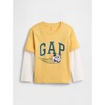 Gap Erkek Bebek Sarı Grafik Baskılı T-Shirt - 12 - 18 Ay
