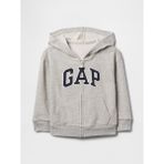 Gap Erkek Bebek Siyah Gap Logo Relaxed Fermuarlı Sweatshirt - 3 Yaş