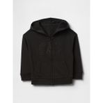 Gap Erkek Bebek Siyah Gap Logo Relaxed Fermuarlı Sweatshirt - 6 - 12 Ay