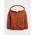 Gap Erkek Bebek Turuncu Gap Logo Sherpa Fermuarlı Sweatshirt - 18 - 24 Ay
