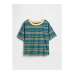 GAP Erkek Bebek Yeşil Boxy T-Shirt