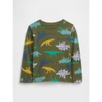 Gap Erkek Bebek Yeşil Dinazor Grafik Baskılı T-Shirt - 18 - 24 Ay