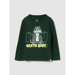 Gap Erkek Bebek Yeşil Mix & Match Grafik Baskılı T-Shirt - 6 - 12 Ay