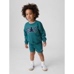 Gap Erkek Bebek Yeşil Vintagesoft Fransız Havlu Kumaş Bear Logo Sweat Seti - 5 Yaş