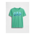 GAP Erkek Çocuk Açık Yeşil Logo T-Shirt