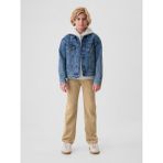 Gap Erkek Çocuk Bej Kadife Original Straight Jean Pantolon - 12 Yaş
