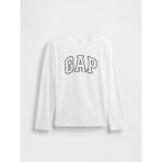 Gap Erkek Çocuk Beyaz Gap Logo T-Shirt - XL