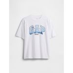 Gap Erkek Çocuk Beyaz Istanbul Logo Grafik Baskılı T-Shirt - XS