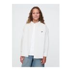 GAP Erkek Çocuk Beyaz Mini Logo Oxford Gömlek