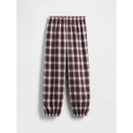 Gap Erkek Çocuk Bordo Geri Dönüştürülmüş Flannel Pijama Jogger - 6