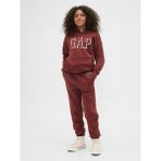 Gap Erkek Çocuk Bordo Relaxed Gap Logo Eşofman Altı - XS
