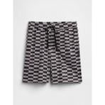 Gap Erkek Çocuk Gri %100 Geri Dönüştürülmüş Pull-On Mesh Şort - XS