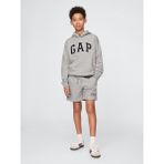 Gap Erkek Çocuk Gri Gap Logo Havlu Kumaş Şort - XS