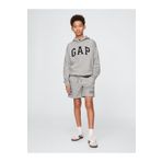 GAP Erkek Çocuk Gri Gap Logo Havlu Kumaş Şort