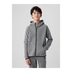 GAP Erkek Çocuk Gri GapFit Kapüşonlu Sweatshirt