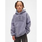 GAP Erkek Çocuk Gri VintageSoft Relaxed Logo Sweatshirt