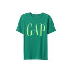 GAP Erkek Çocuk Kısa Kollu Logo Tişört, İrlanda Yonca, L