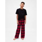 Gap Erkek Çocuk Koyu Kırmızı Stranger Things Recycled Flannel Pijama Altı - 10 Yaş